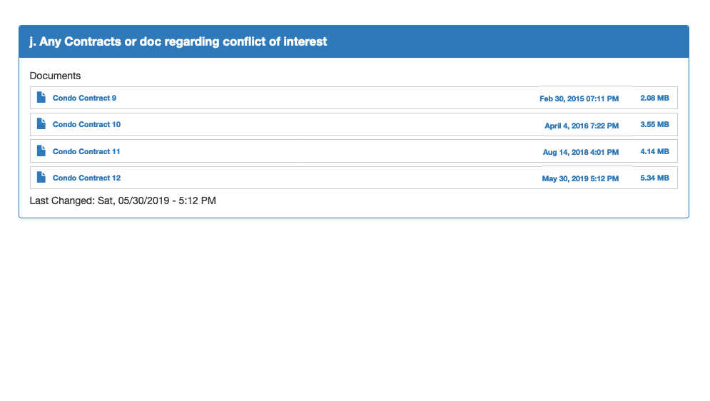 Condo Documents j.